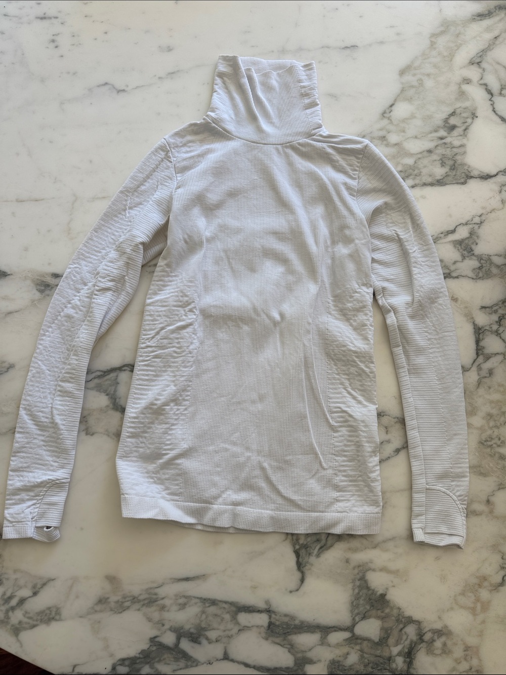 Athleta White Women's Lightweight Turtleneck Top